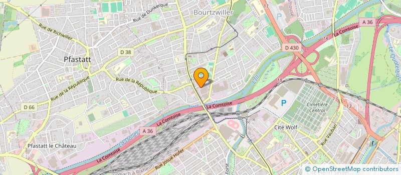 localisation de l'entreprise MONSIEUR VALENTIN PLICHON à MULHOUSE