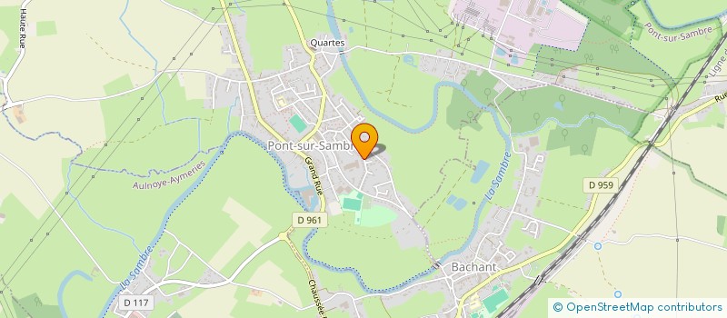 localisation de l'entreprise MONSIEUR VALENTIN PLUVINAGE  PONT-SUR-SAMBRE