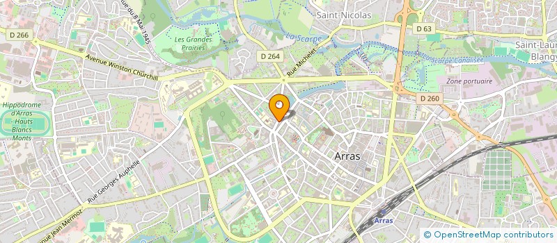 localisation de l'entreprise MONSIEUR VALENTIN PODDANY à ARRAS