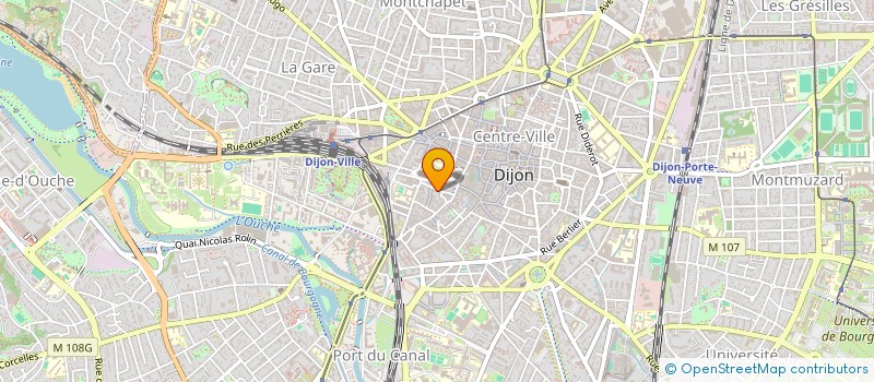 localisation de l'entreprise MONSIEUR VALENTIN POINTU à DIJON