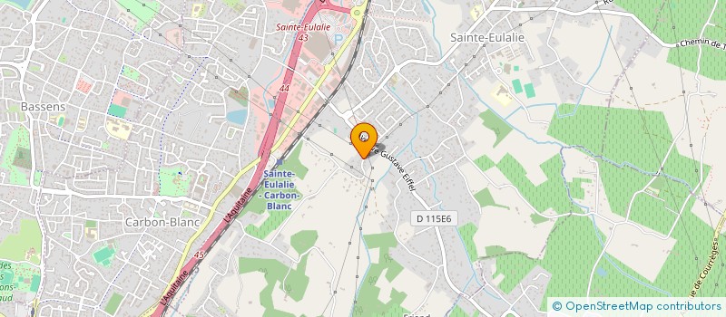 localisation de l'entreprise MONSIEUR VALENTIN PONTIEUX  SAINTE-EULALIE