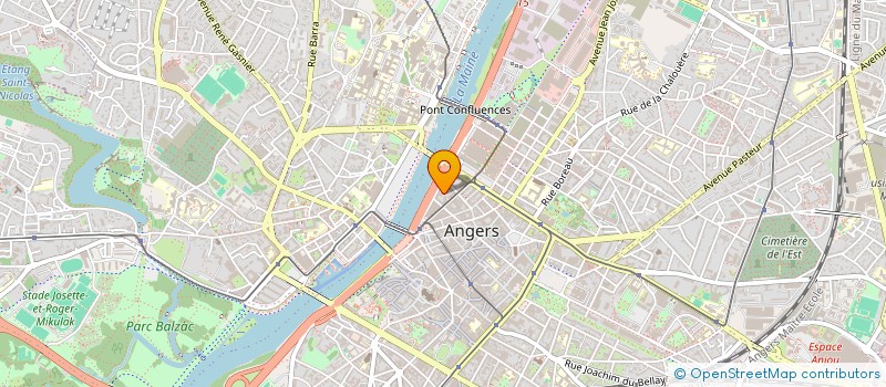 localisation de l'entreprise MONSIEUR VALENTIN PORCHER  ANGERS