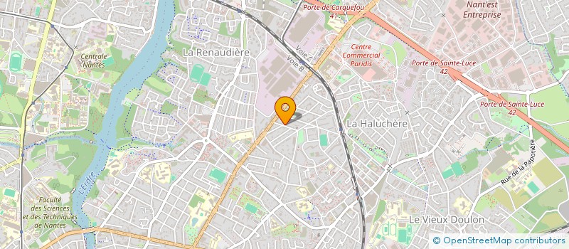 localisation de l'entreprise MONSIEUR VALENTIN POUDRET à NANTES