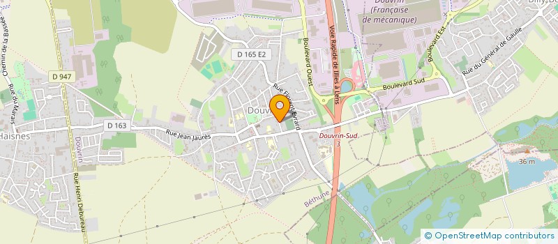 localisation de l'entreprise MONSIEUR VALENTIN POUILLE  SAILLY-SUR-LA-LYS