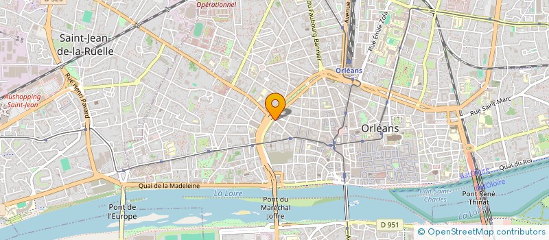 localisation de l'entreprise MONSIEUR VALENTIN POUSSINEAU à ORLEANS