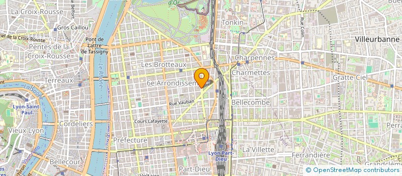 localisation de l'entreprise MONSIEUR VALENTIN PRETET  LYON