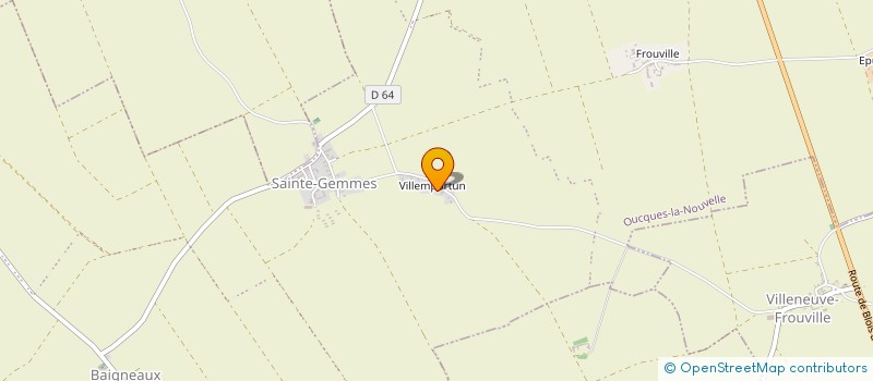 localisation de l'entreprise MONSIEUR VALENTIN PRIMASE  OUCQUES LA NOUVELLE