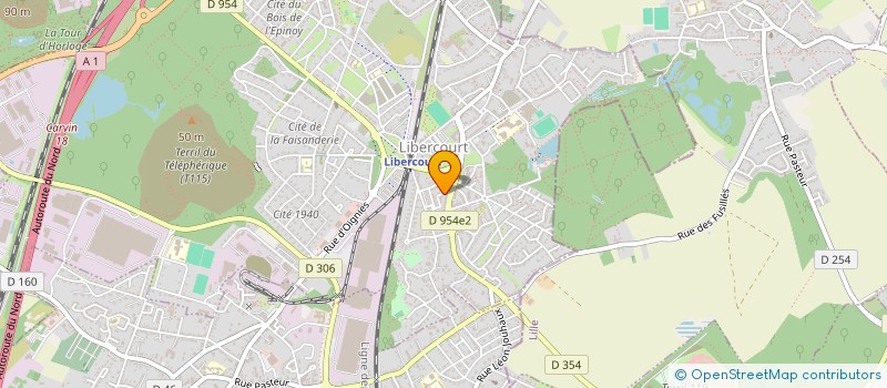 localisation de l'entreprise MONSIEUR VALENTIN PRIMUS  LIBERCOURT