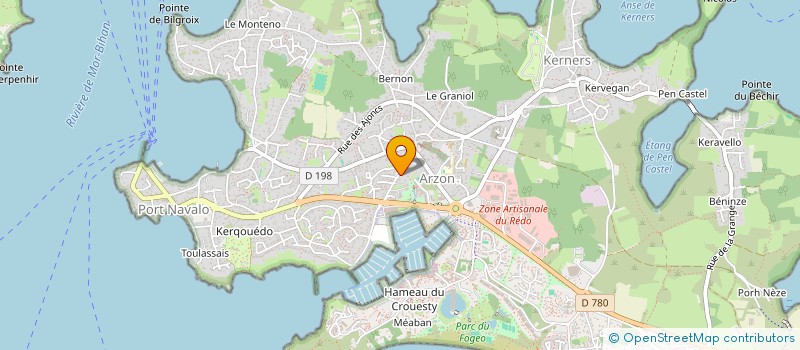 localisation de l'entreprise MONSIEUR VALENTIN PROY  ARZON