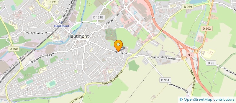 localisation de l'entreprise MONSIEUR VALENTIN PUCHE à HAUTMONT
