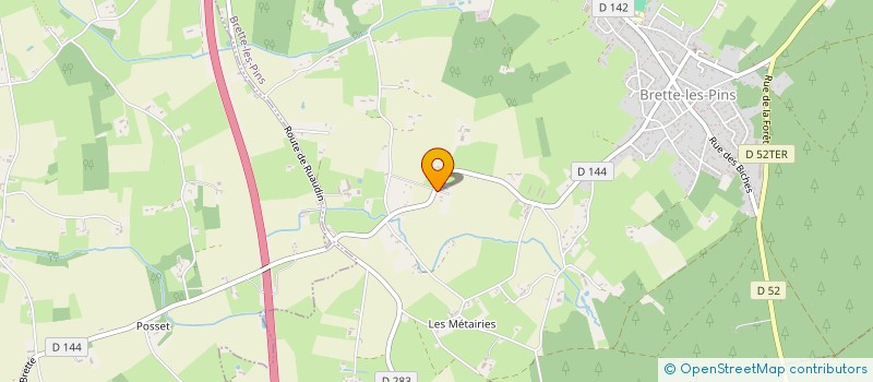 localisation de l'entreprise MONSIEUR VALENTIN PUIG  BRETTE-LES-PINS