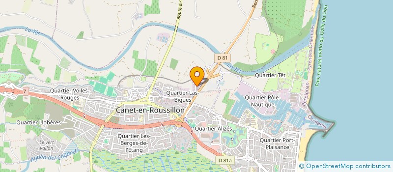 localisation de l'entreprise MONSIEUR VALENTIN PUIU à CANET-EN-ROUSSILLON