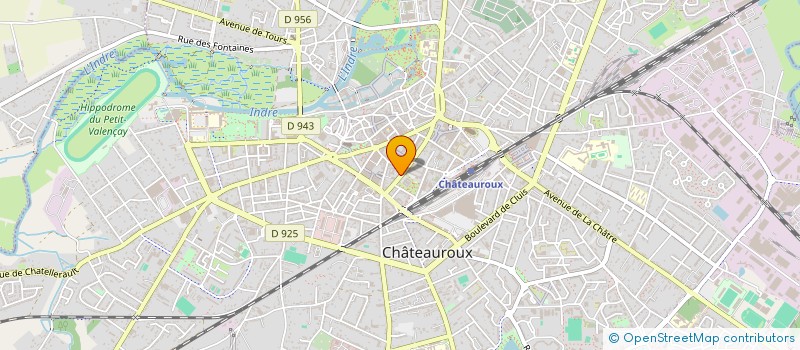localisation de l'entreprise MONSIEUR VALENTIN QUATREHOMME à CHATEAUROUX