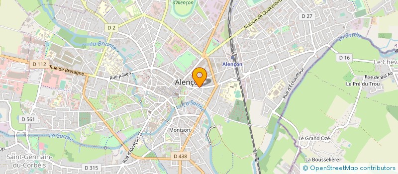 localisation de l'entreprise MONSIEUR VALENTIN QUICLET à ALENCON
