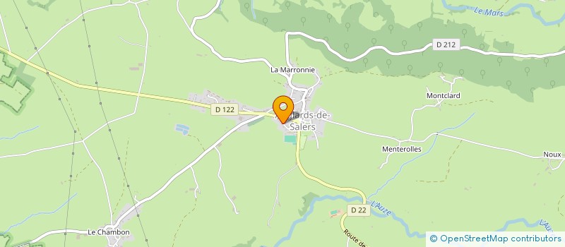 localisation de l'entreprise MONSIEUR VALENTIN RABOISSON à ANGLARDS-DE-SALERS