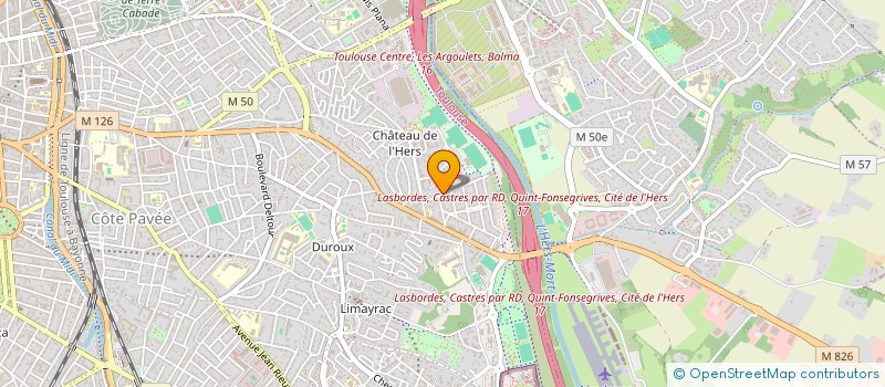 localisation de l'entreprise MONSIEUR VALENTIN RACT à TOULOUSE