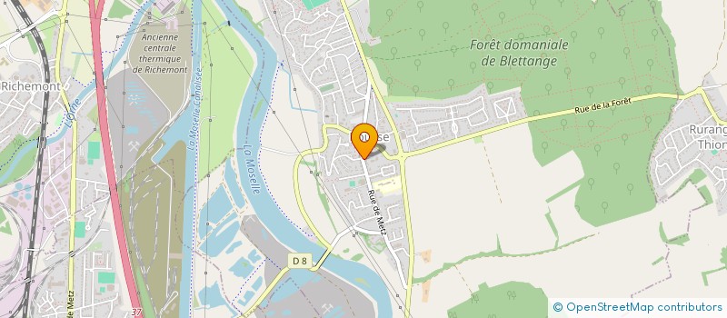 localisation de l'entreprise MONSIEUR VALENTIN RAGAZZINI  ENNERY