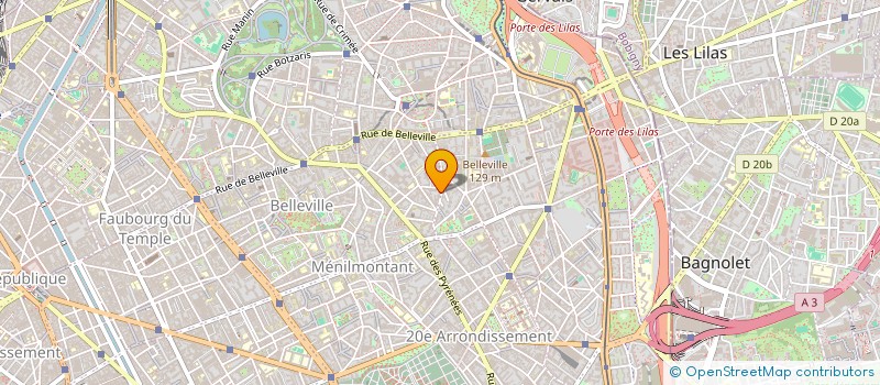 localisation de l'entreprise MONSIEUR VALENTIN RAMBELOSON  PARIS