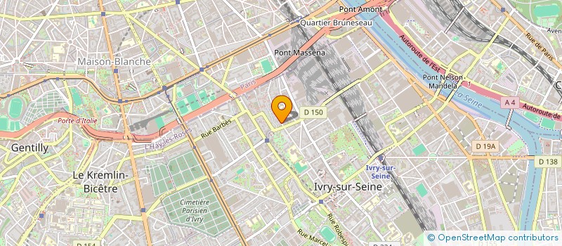 localisation de l'entreprise MONSIEUR VALENTIN RAPILLY  MONTROUGE