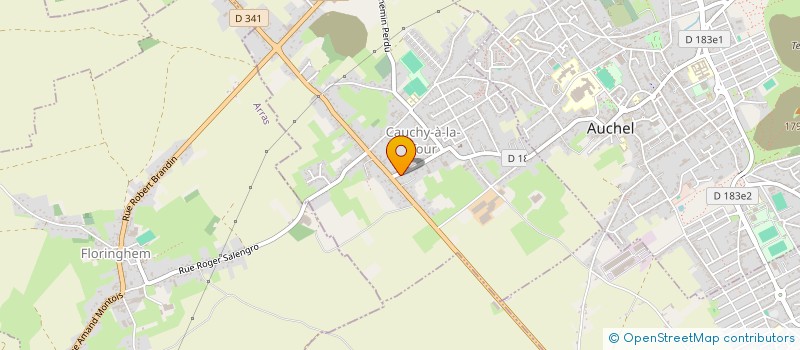 localisation de l'entreprise MONSIEUR VALENTIN RATAJCZAK  CAUCHY-A-LA-TOUR