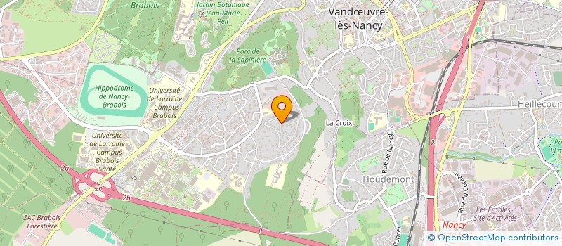 localisation de l'entreprise MONSIEUR VALENTIN RATAUX  VANDUVRE-LES-NANCY