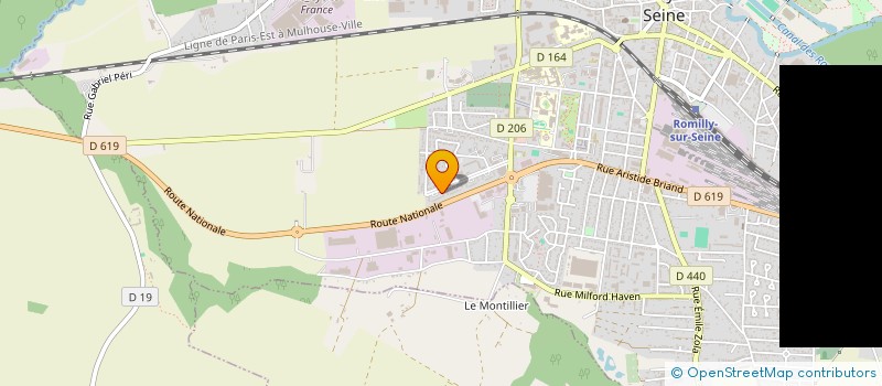 localisation de l'entreprise MONSIEUR VALENTIN REAUX  ROMILLY-SUR-SEINE