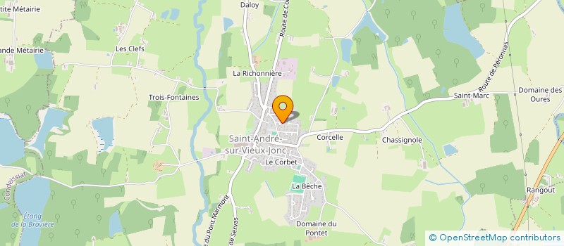 localisation de l'entreprise MONSIEUR VALENTIN REGNAULT  SAINT-ANDRE-SUR-VIEUX-JONC