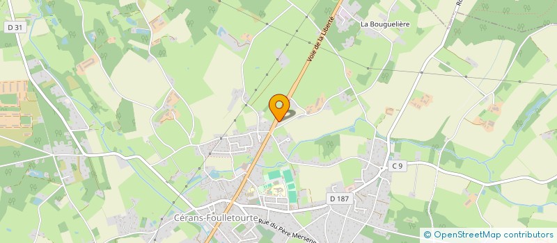 localisation de l'entreprise MONSIEUR VALENTIN RIOLET  LE MANS