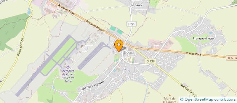 localisation de l'entreprise MONSIEUR VALENTIN RIVIERE  BOOS