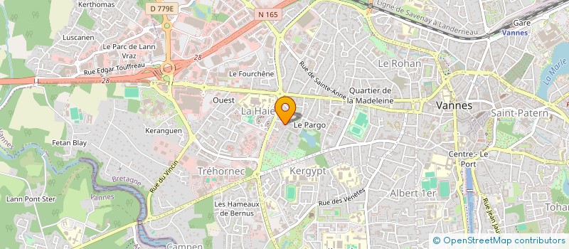 localisation de l'entreprise MONSIEUR VALENTIN ROBERT  VANNES