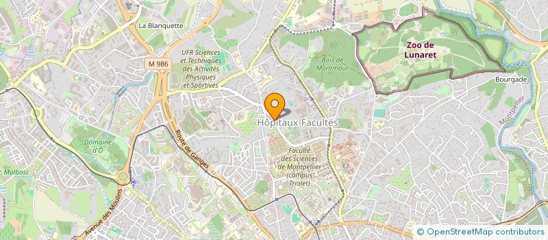 localisation de l'entreprise MONSIEUR VALENTIN ROBERTSON  MONTPELLIER