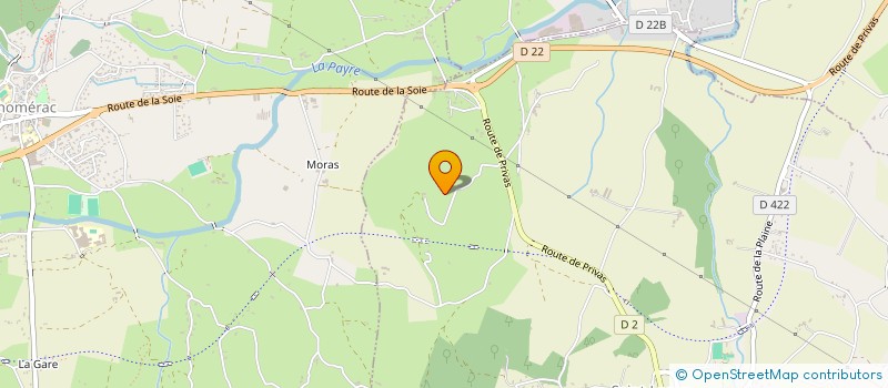 localisation de l'entreprise MONSIEUR VALENTIN ROBIN  ROCHESSAUVE