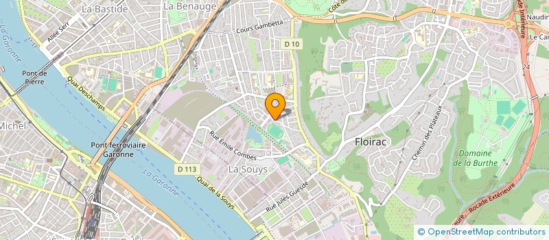 localisation de l'entreprise MONSIEUR VALENTIN RODIER  FLOIRAC