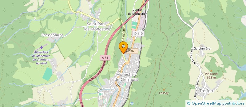 localisation de l'entreprise MONSIEUR VALENTIN ROJON  MONESTIER-DE-CLERMONT