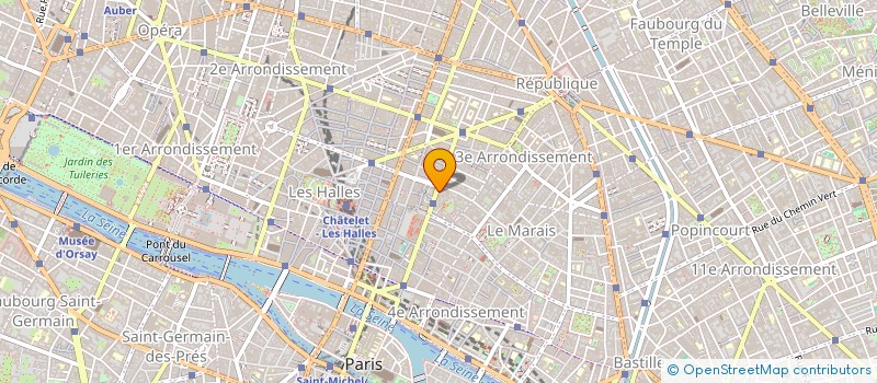 localisation de l'entreprise MONSIEUR VALENTIN ROMAN à PARIS