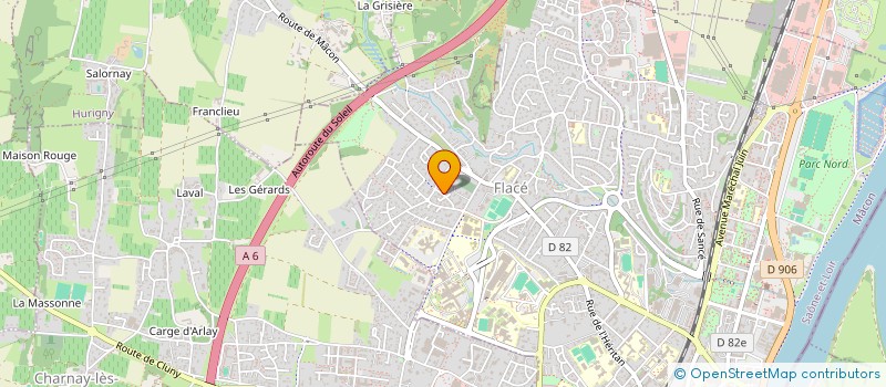 localisation de l'entreprise MONSIEUR VALENTIN ROSA  MACON