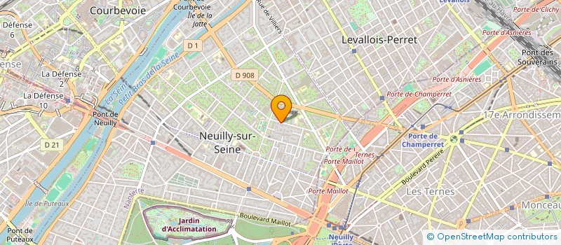 localisation de l'entreprise MONSIEUR VALENTIN ROSE à NEUILLY-SUR-SEINE