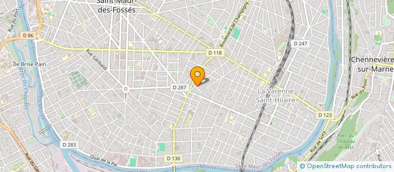 localisation de l'entreprise MONSIEUR VALENTIN ROSSO à SAINT-MAUR-DES-FOSSES