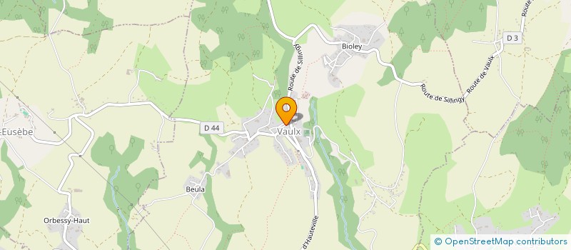 localisation de l'entreprise MONSIEUR VALENTIN ROUGERIE  VAULX