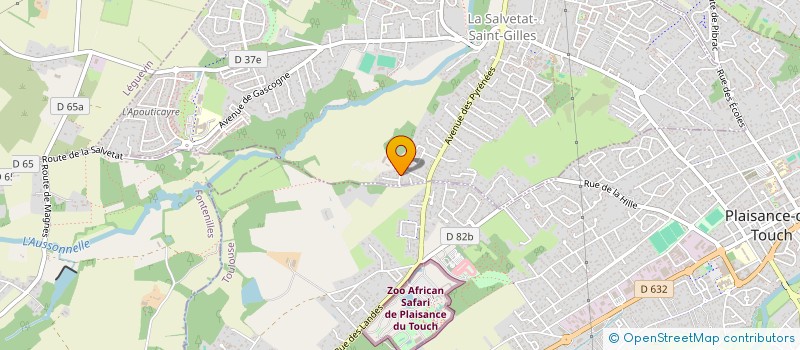 localisation de l'entreprise MONSIEUR VALENTIN ROUSSEAU  LA SALVETAT-SAINT-GILLES