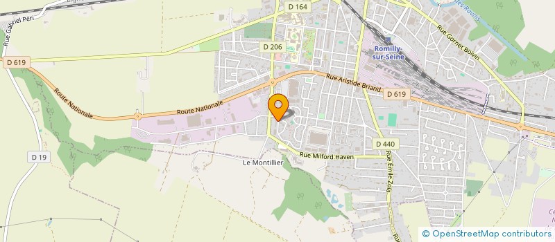 localisation de l'entreprise MONSIEUR VALENTIN ROUSSEAU  ROMILLY-SUR-SEINE