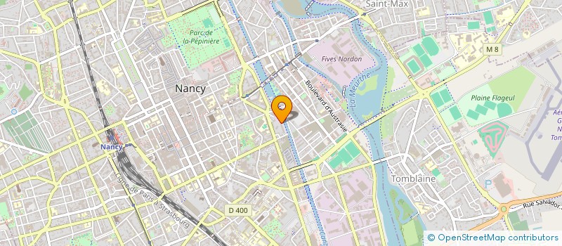 localisation de l'entreprise MONSIEUR VALENTIN ROUYER  NANCY