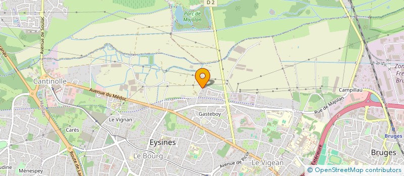 localisation de l'entreprise MONSIEUR VALENTIN RUBIO  EYSINES