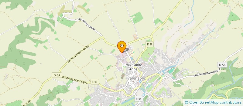 localisation de l'entreprise MONSIEUR VALENTIN RUSSO  VALENSOLE