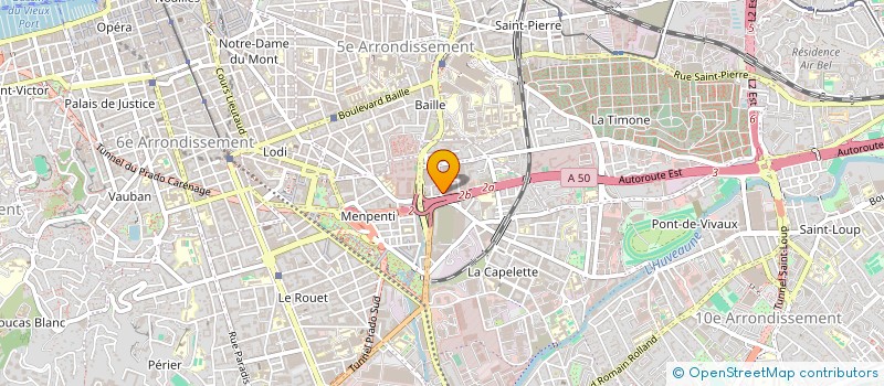 localisation de l'entreprise MONSIEUR VALENTIN SAEZ à MARSEILLE
