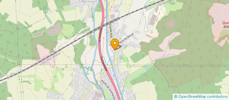 localisation de l'entreprise MONSIEUR VALENTIN SAGE AUBRIOT  TREVENANS