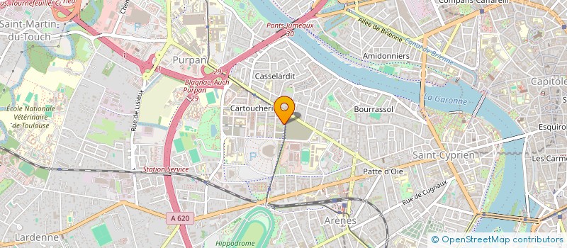 localisation de l'entreprise MONSIEUR VALENTIN SALIVA à TOULOUSE
