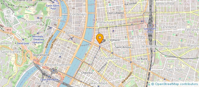 localisation de l'entreprise MONSIEUR VALENTIN SARTHOIS  LYON