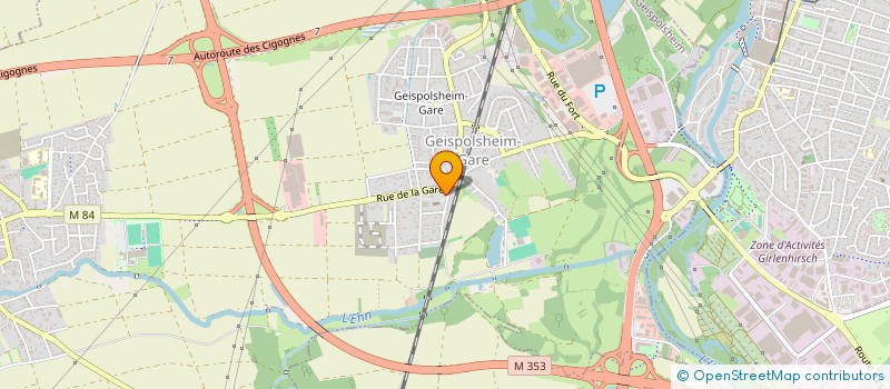 localisation de l'entreprise MONSIEUR VALENTIN SAUER  GEISPOLSHEIM