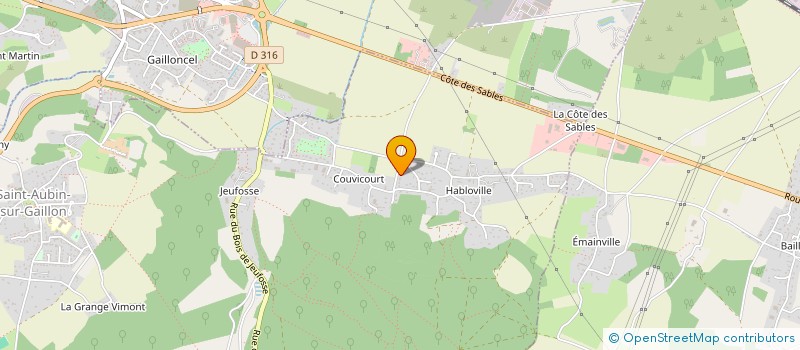 localisation de l'entreprise MONSIEUR VALENTIN SAUNIER  SAINT-AUBIN-SUR-GAILLON